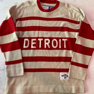 Official Detroit Redwings Wool Heritage Jersey